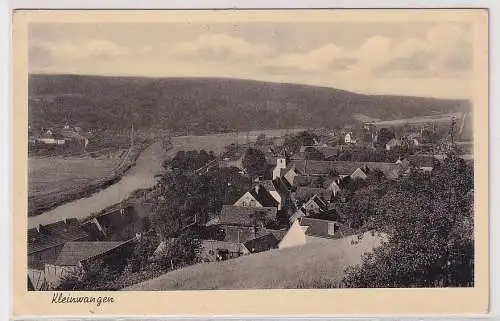 18151 Ak Kleinwangen Unstrut Totalansicht 1941