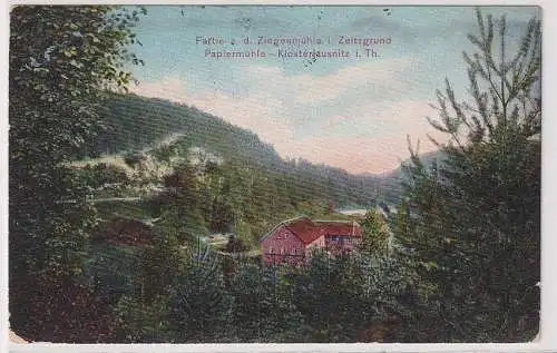 05524 AK Papiermühle-Klosterlausnitz - Partie an der Ziegenmühle im Zeitzgrund