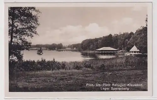 49449 Ak Pionier-Übungs-Platz Rehagen-Klausdorf Lager Sperenberg um 1930