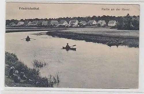 61894 Ak Friedrichsthal Partie an der Havel um 1930