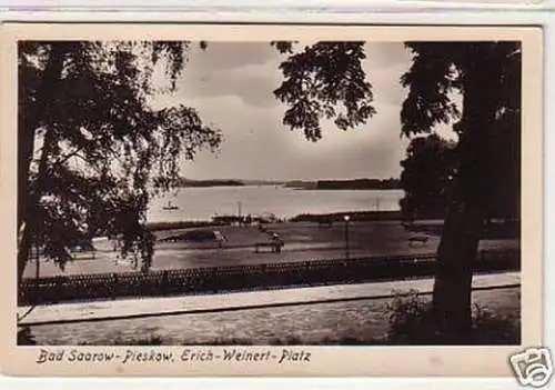 29297 Ak Bad Saarow Pieskow Erich Weinert Platz 1958