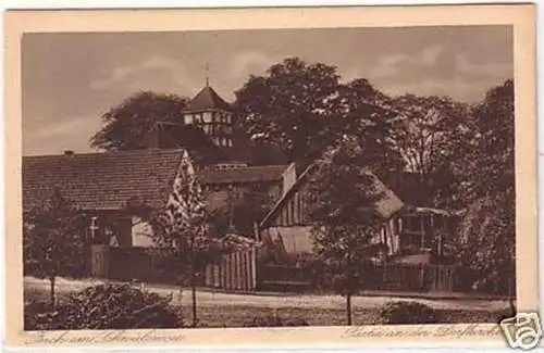 24721 Ak Ferch am Schwielowsee Dorfkirche um 1930