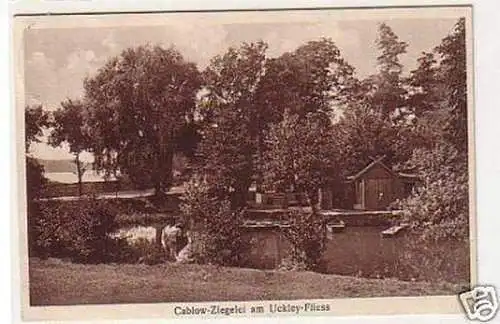 31937 Ak Cablow Ziegelei am Uckley Fliess 1933