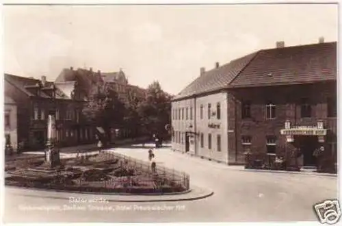 24812 Ak Elsterwerda Hotel Preussischer Hof 1931