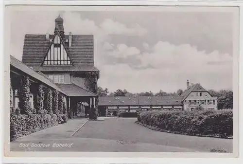 71595 Feldpost Ak Bad Saarow Bahnhof 1941