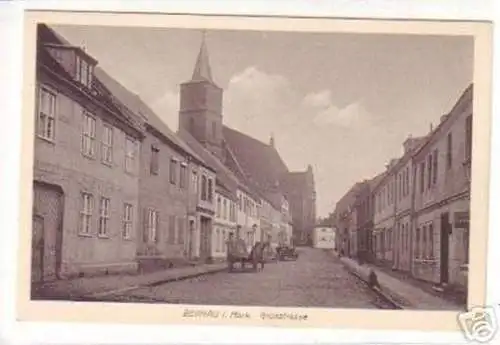 18979 Ak Bernau in der Mark Grünstrasse um 1920