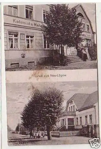 33857 Mehrbild Ak Gruß aus Neu Lögow 1921