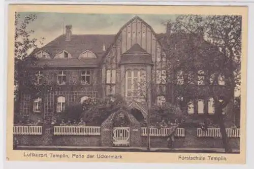 95549 Ak Luftkurort Templin, Perle der Uckermark - Forstschule Templin 1932