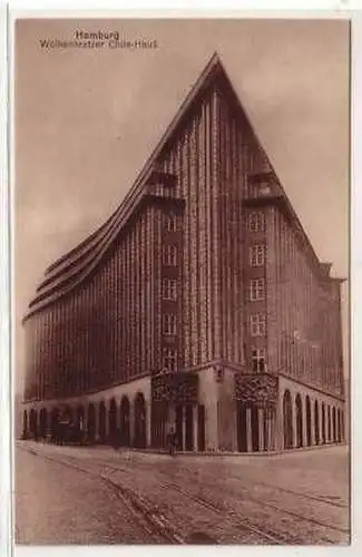44840 Hamburg Wolkenkratzer Chile Haus um 1930