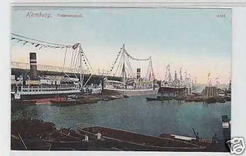 27066 Ak Hamburg Petersquai 1910