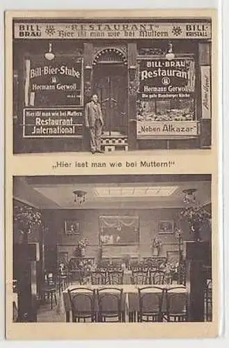 16924 Ak Hamburg St. Pauli Reeperbahn 106 um 1930