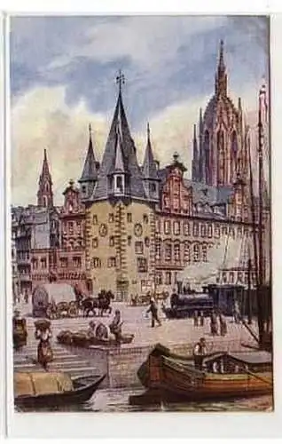 40188 Feldpost Ak Frankfurt a.M. am Rententurm 1915