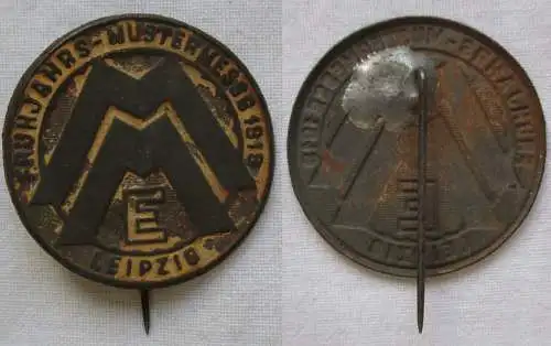 Anstecknadel Frühjahrs-Mustermesse 1919 Leipzig Einkäufer (110741)