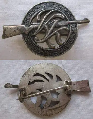 Abzeichen Bezirks-Meister Deutscher Schützenbund 1936 (118184)