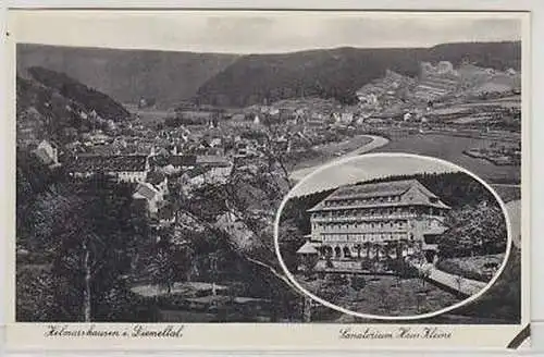 45815 Ak Helmarshausen Sanatorium Haus Kleine um 1940
