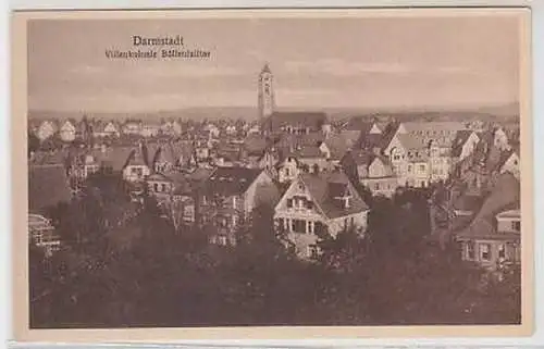 44212 Ak Darmstadt Villenkolonie Böllenfalltor um 1930