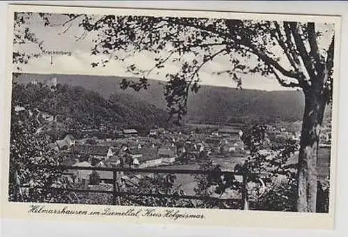 45818 Ak Helmarshausen im Diemelthal Totalansicht 1940