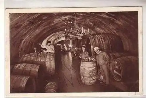 52655 Feldpost Ak Assmannshausen am Rhein im Felsenkeller der "Krone" 1916