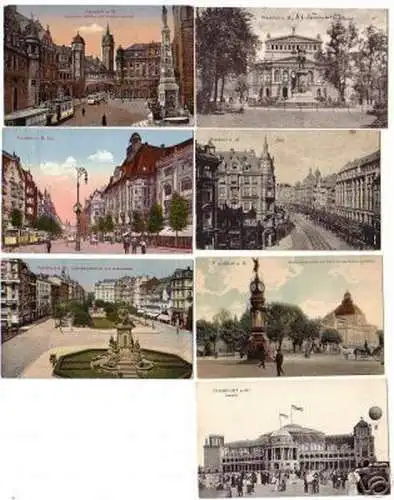 13110/7 Ak Frankfurt a.M. Ortsansichten um 1920