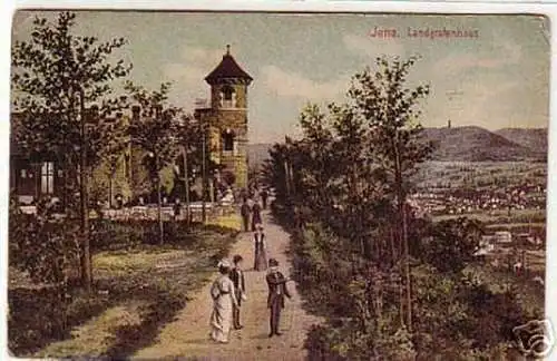 01228 Ak Jena Landgrafenhaus um 1910