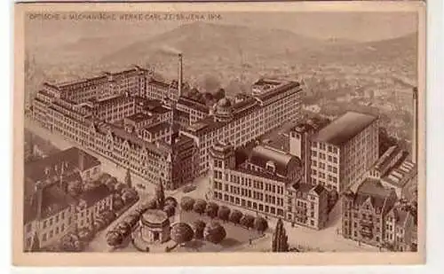 43032 Ak Optische & mech. Werke Carl Zeiss Jena 1914