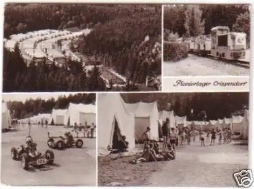 26236 Mehrbild Ak Pionierlager d. IG Wismut Crispendorf