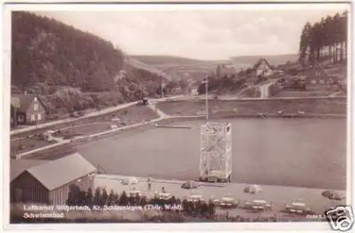 28973 Ak Luftkurort Stützerbach Schwimmbad um 1940