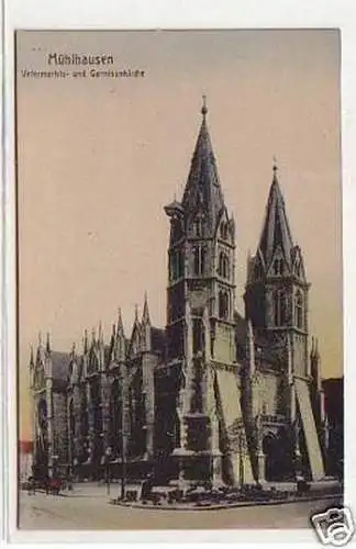 28660 Ak Mühlhausen Untermarkts- & Garnisionskirche