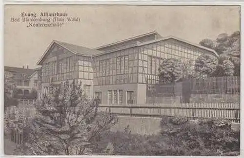 46007 Ak Bad Blankenburg "Konferenzhalle" um 1910