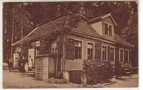 38424 Ak Ohrdruf in Thür. Waldidylle Scherershütte 1917