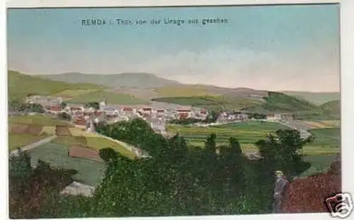 31577 Ak Remda von der Linsge aus gesehen 1908