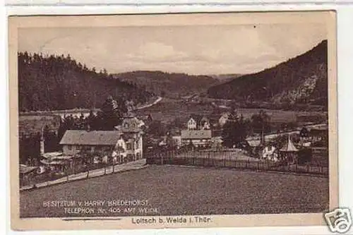 31256 Ak Loitsch bei Weida in Thüringen 1934