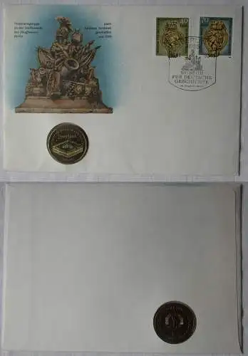 DDR Numisbrief mit 5 Mark Zeughaus Berlin 1990 (119877)