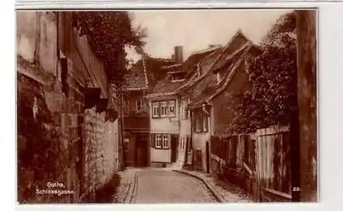 41949 Ak Gotha Schlossgasse 1929