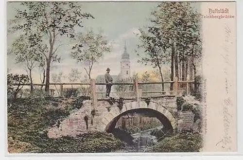 66239 Ak Buttstädt Teichbergbrücke 1908