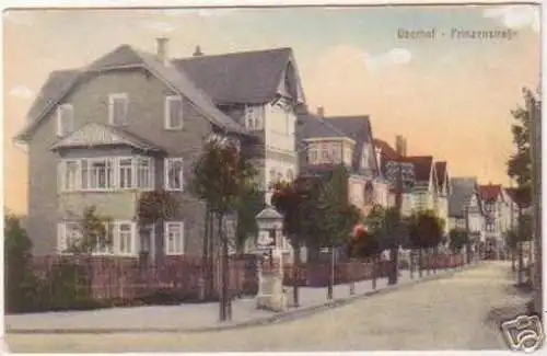 19027 Ak Oberhof Thüringen Prinzenstraße um 1910