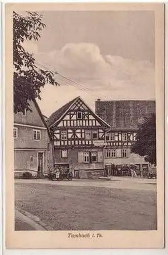 58051 Ak Tambach in Thüringen Gasthaus Schützenhof um 1930