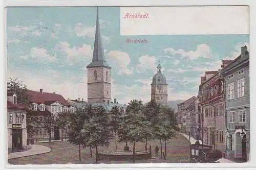 70624 Ak Arnstadt Riedplatz 1911