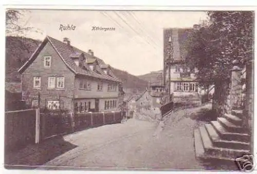 18982 Ak Ruhla Köhlergasse um 1915