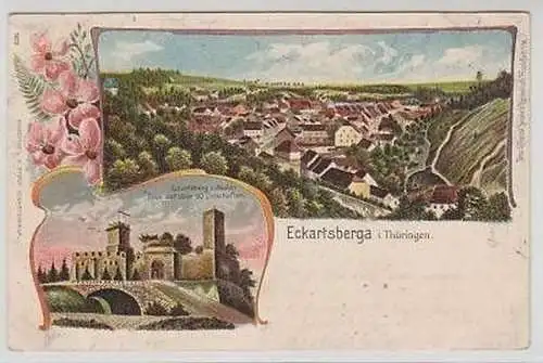 42200 Ak Lithografie Eckartsberga in Thüringen 1902