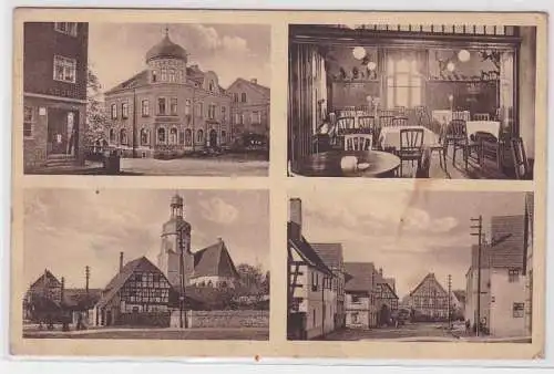 89797 Mehrbild Ak Ratskeller Zipsendorf bei Meuselwitz um 1930