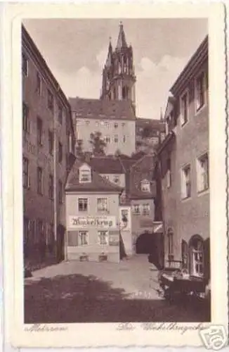 19316 Ak 1000 Jahre Meißen die Winkelkrugecke 1929