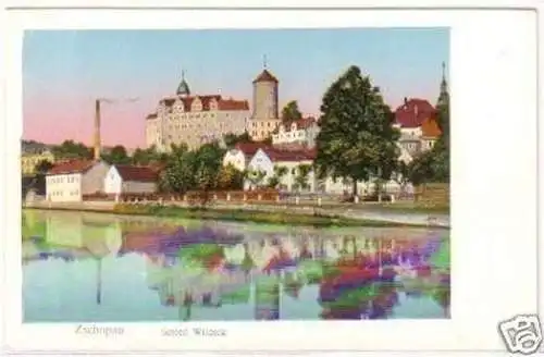 26119 Ak Zschopau Schloß Wildeck um 1910