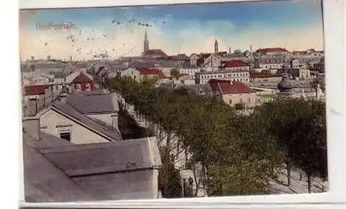 39518 Ak Großenhain Totalansicht 1914