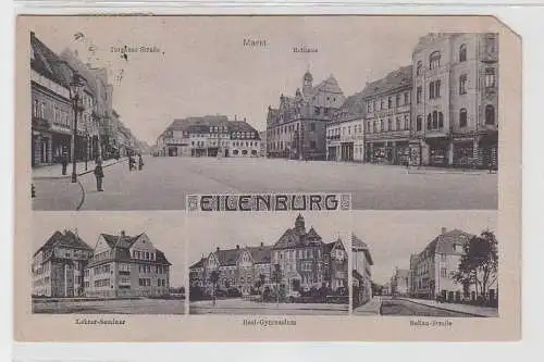 64313 Mehrbild Ak Eilenburg Torgauerstraße, Belianstraße usw. 1921