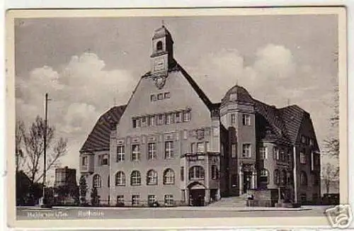 07288 Ak Heidenau in Sachsen Rathaus 1941