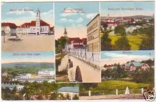 27688 Mehrbild Feldpost Ak Königsbrück in Sachsen 1916