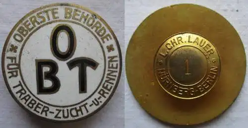 Abzeichen Oberste Behörde für Traber-Zucht und -Rennen Lauer Nürnberg (167599)