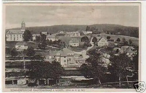 35114 Ak Sommerfrische Rautenkranz im Vogtland um 1930