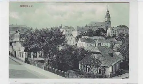 36350 Ak Treuen im Vogtland Totalansicht 1913